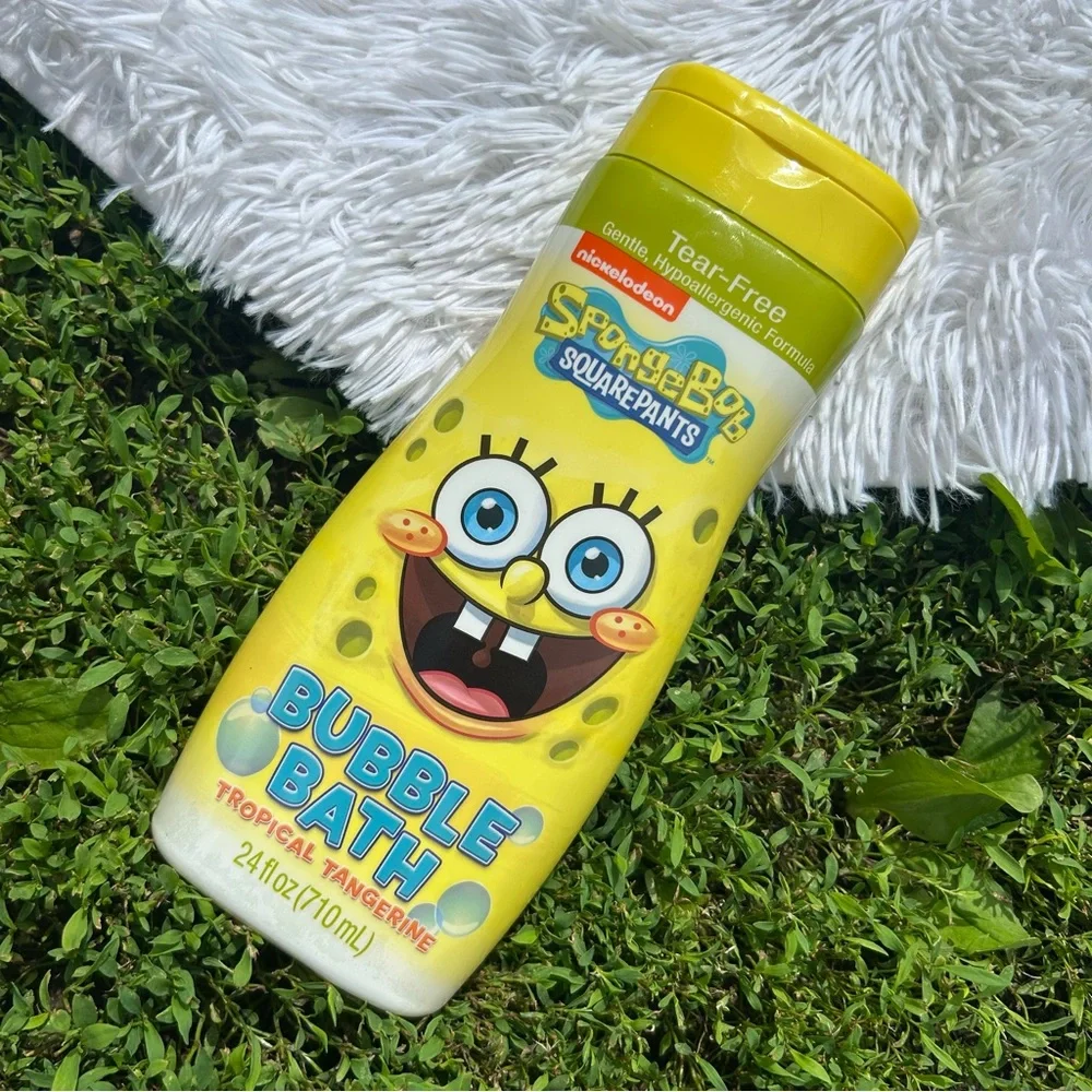 Nickelodeon Kids SpongeBob SquarePants Tropical Tangerine Bubble Bath NEW HTF
